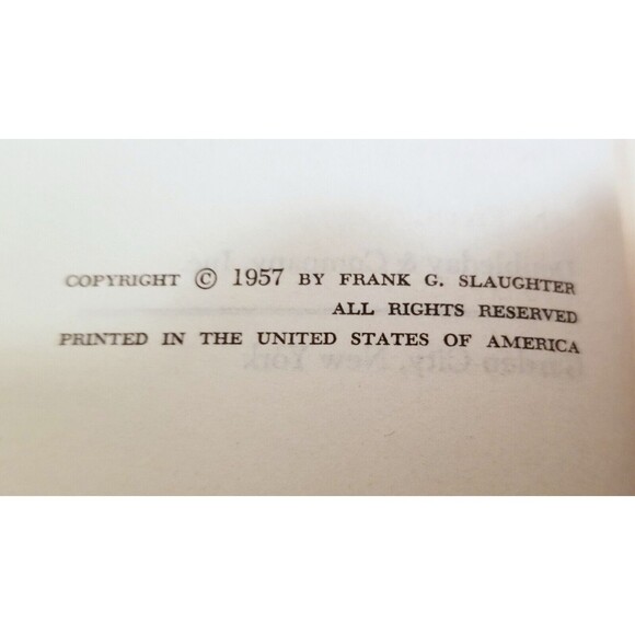 Vintage 1957 Sword and Scalpel by Frank G Slaughter Korean War Novel Hardcover - Picture 4 of 5